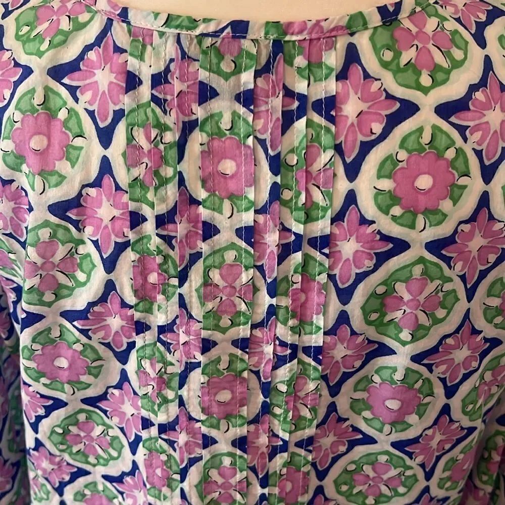 Colorful Patterned Blouse - Picture 6 of 8